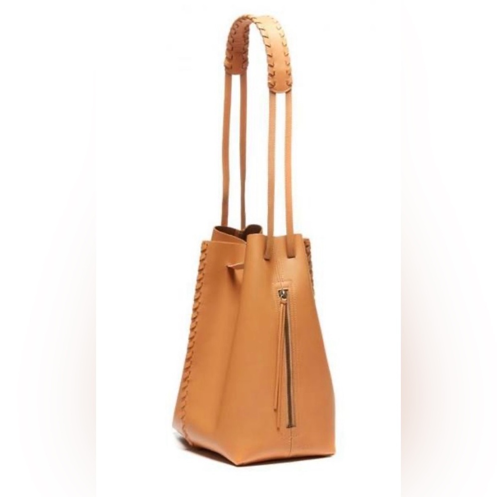 FEED Joni Leather Whipstitch Bag